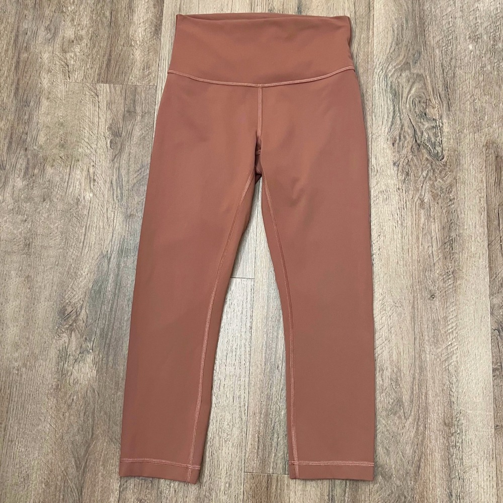 Lululemon Wunder Train High-Rise‎ Crop21" Ancient Copper Size 6 - Picture 5 of 11